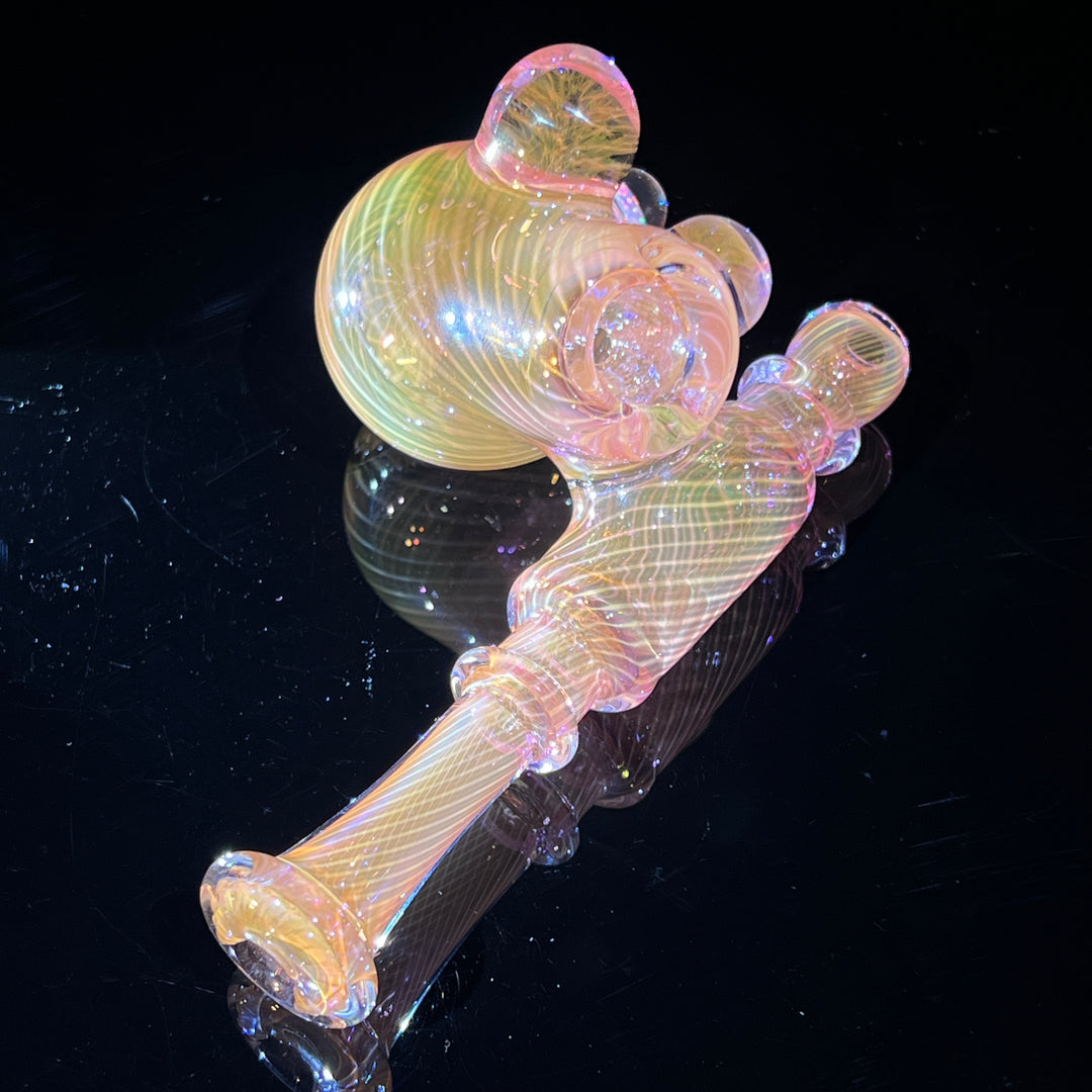 Gold Fumed Sidecar Pipe Glass Pipe Sugar Shack   