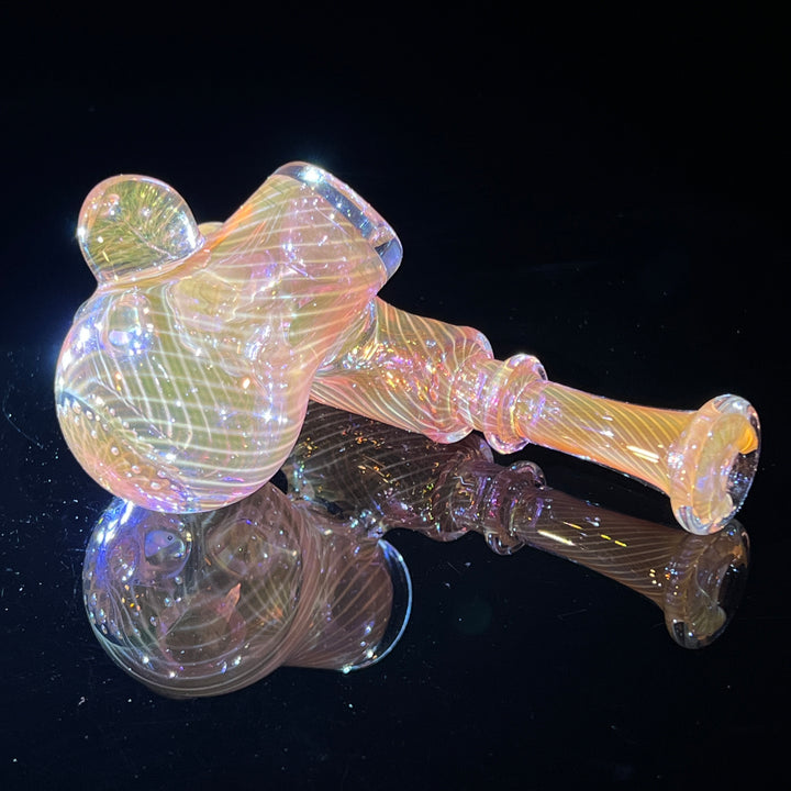 Gold Fumed Sidecar Pipe Glass Pipe Sugar Shack   