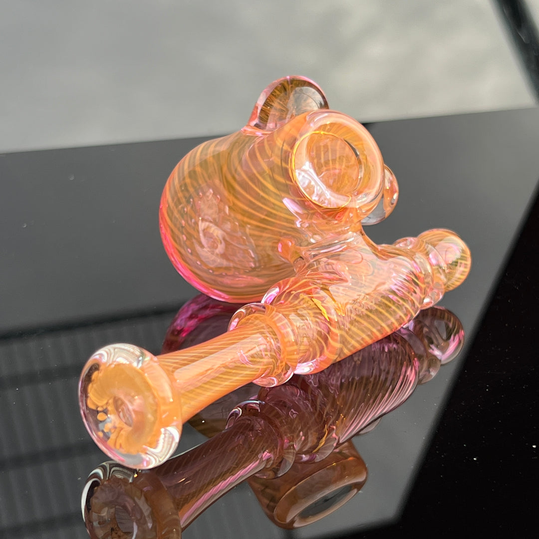 Gold Fumed Sidecar Pipe Glass Pipe Sugar Shack   