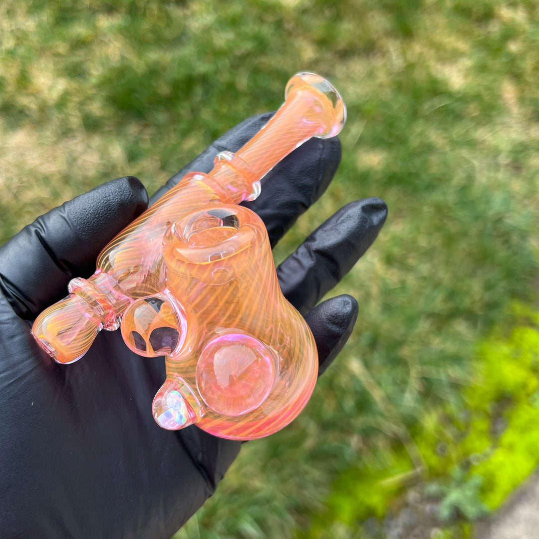 Gold Fumed Sidecar Pipe Glass Pipe Sugar Shack   