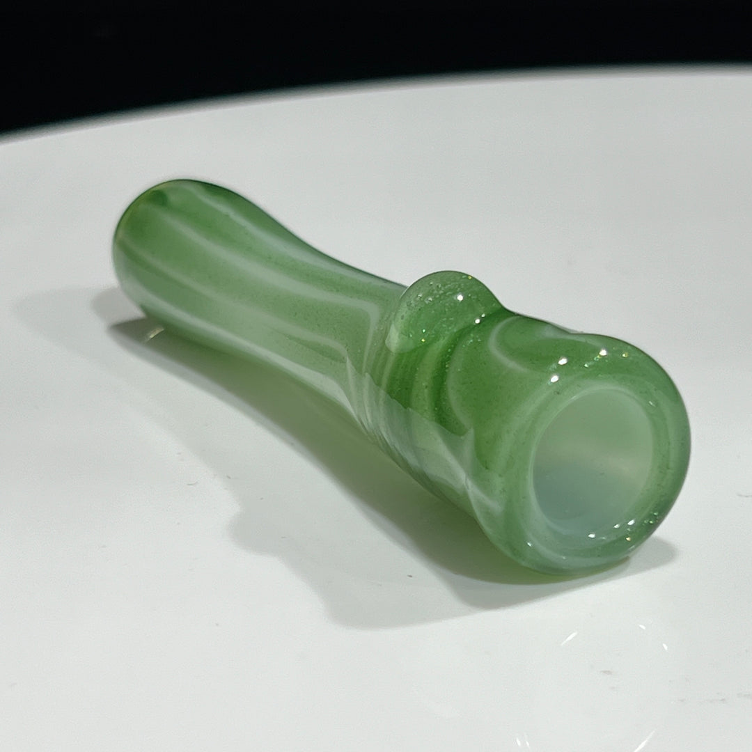 Mighty Moss UV Chillum Glass Pipe Taggart Glass   