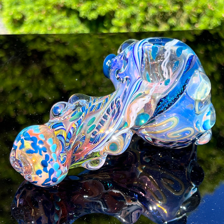 Molten Thick and Twisted Pipe 46 Glass Pipe Molten Imagination   