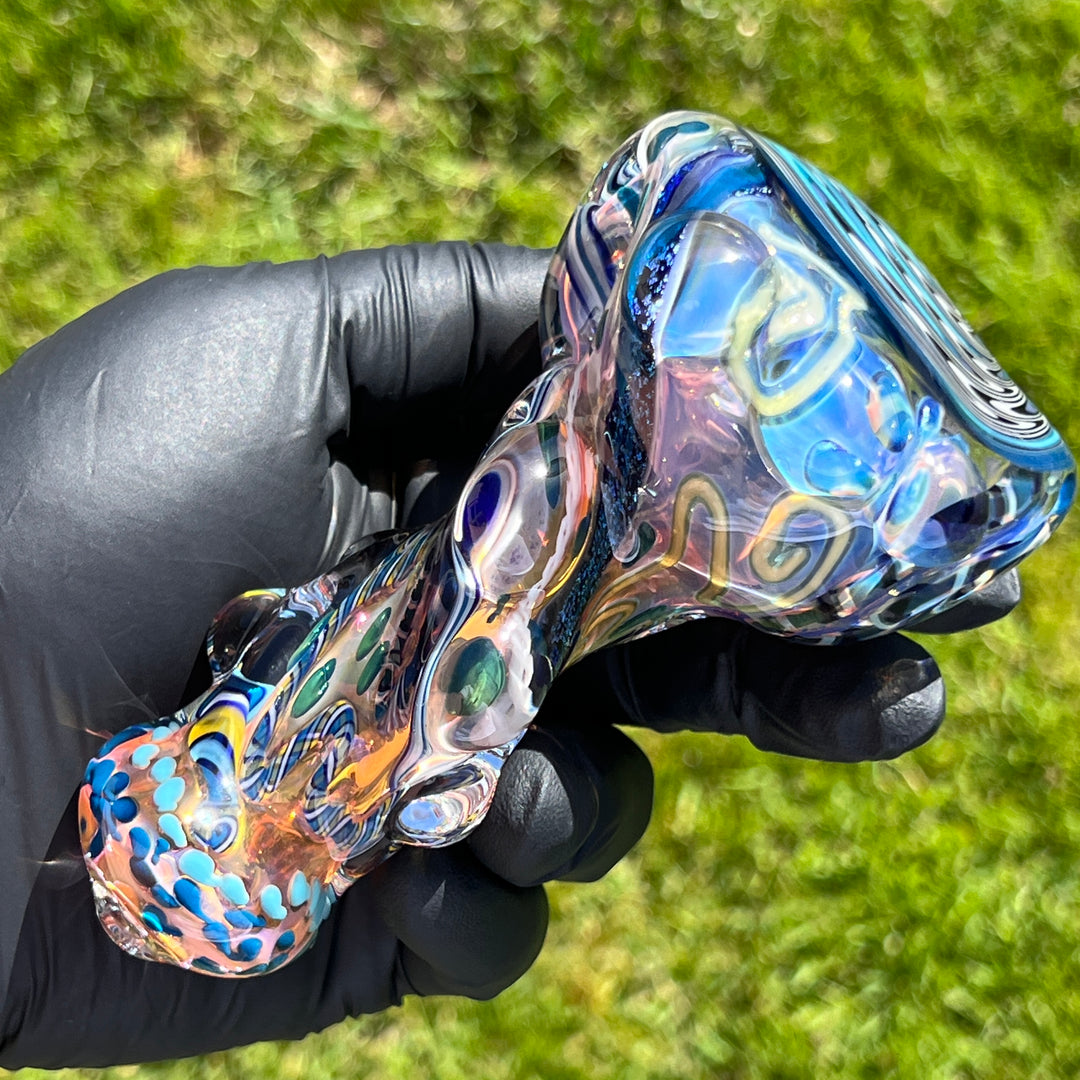 Molten Thick and Twisted Pipe 46 Glass Pipe Molten Imagination   