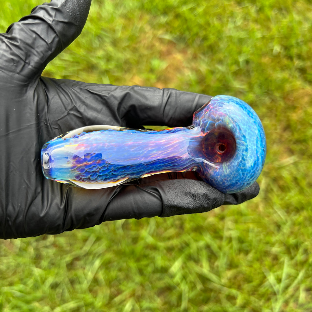 Purple Nebula Glass Pipe Combo Glass Pipe Tako Glass   