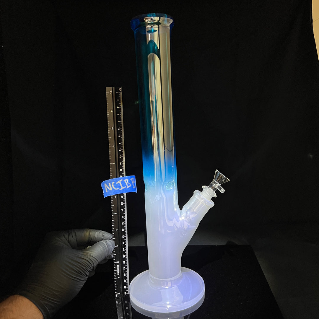 Icey Blue Magoo 16" Straight Bong Glass Pipe NorCal Glass   