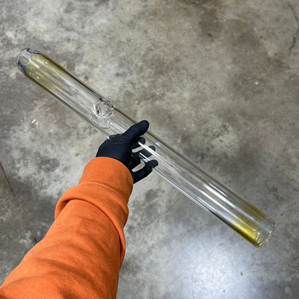 18" Fume Steamroller Glass Pipe TG   