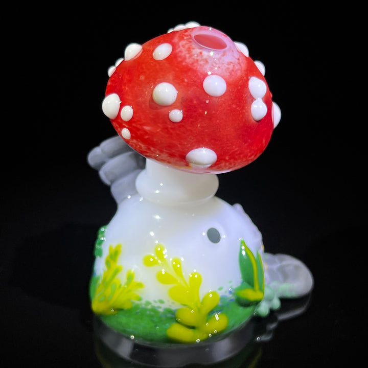 Fairy House Mushy Pipe Glass Pipe Fiona Phoenix Fire   