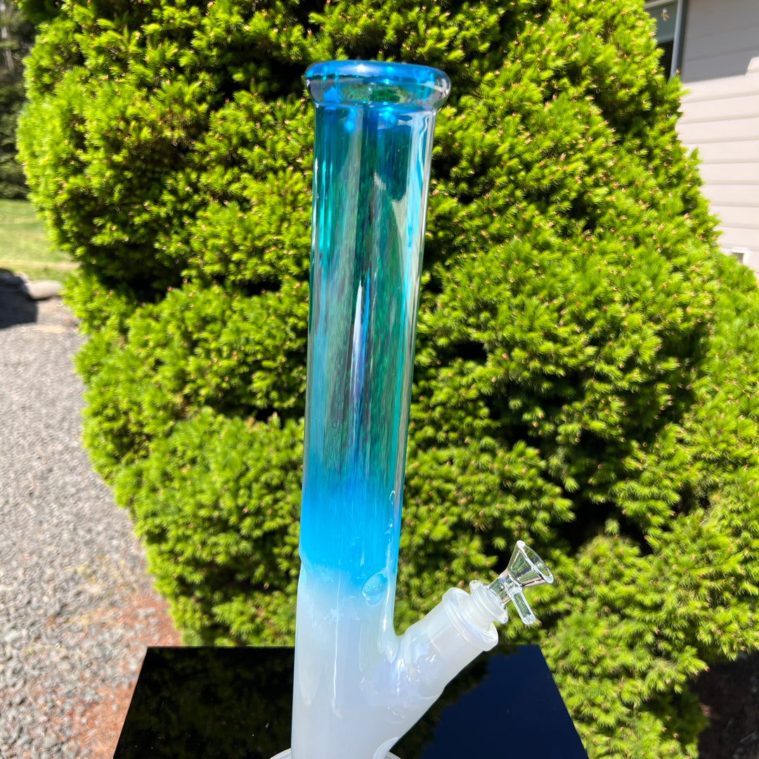 Icey Blue Magoo 16" Straight Bong Glass Pipe NorCal Glass   