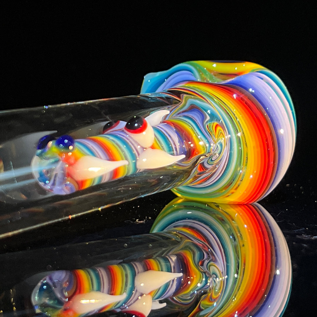 Spiral Dragon Glass Pipe Gus Glass   