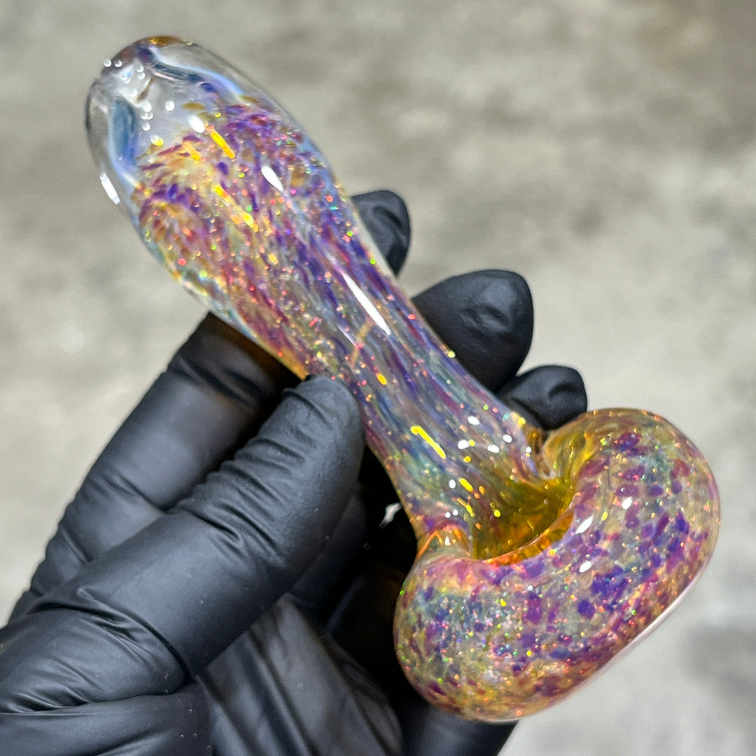 Purple Ghost Space Dust Pipe Glass Pipe Tako Glass   