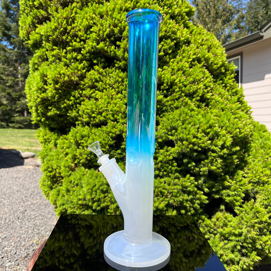 Icey Blue Magoo 16" Straight Bong Glass Pipe NorCal Glass   