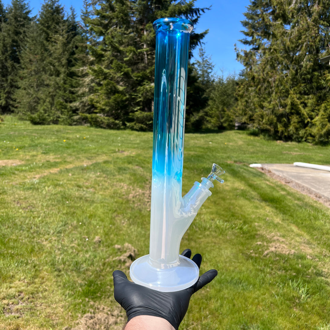 Icey Blue Magoo 16" Straight Bong Glass Pipe NorCal Glass   