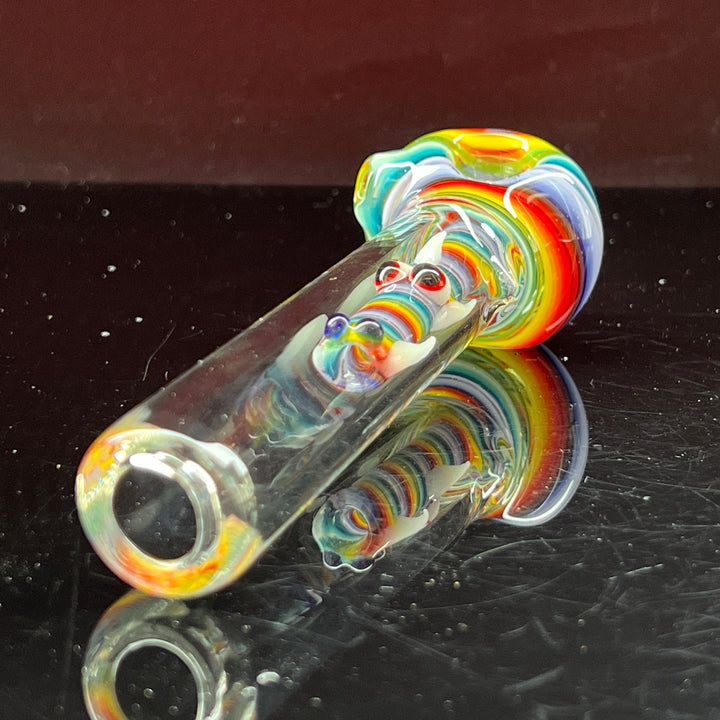 Spiral Dragon Glass Pipe Gus Glass   