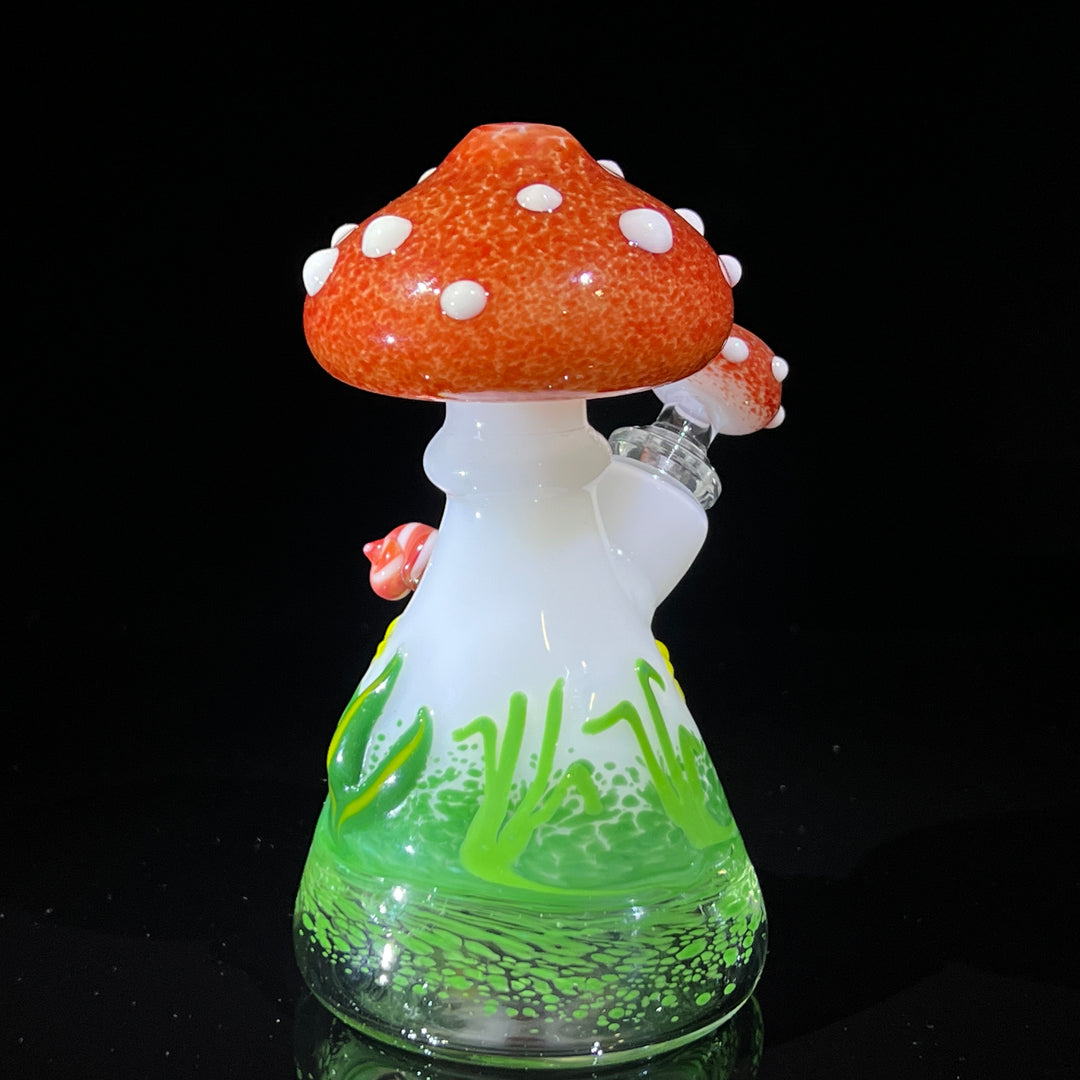 Mushy Rig with Snail Glass Pipe Fiona Phoenix Fire   