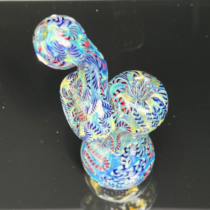Sherlock Bubbler Glass Pipe Tiny Mike