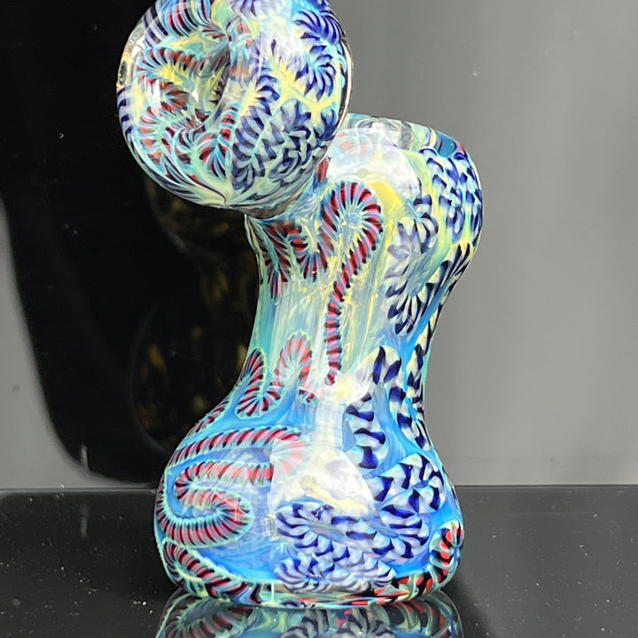 Sherlock Bubbler Glass Pipe Tiny Mike