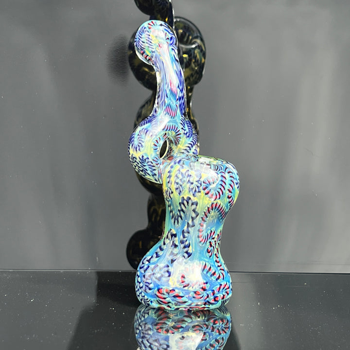 Sherlock Bubbler Glass Pipe Tiny Mike