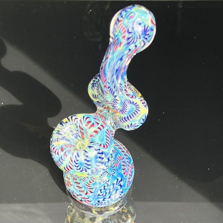 Sherlock Bubbler Glass Pipe Tiny Mike
