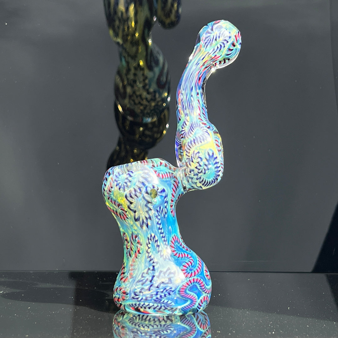 Sherlock Bubbler Glass Pipe Tiny Mike