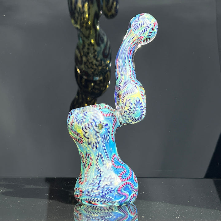 Sherlock Bubbler Glass Pipe Tiny Mike