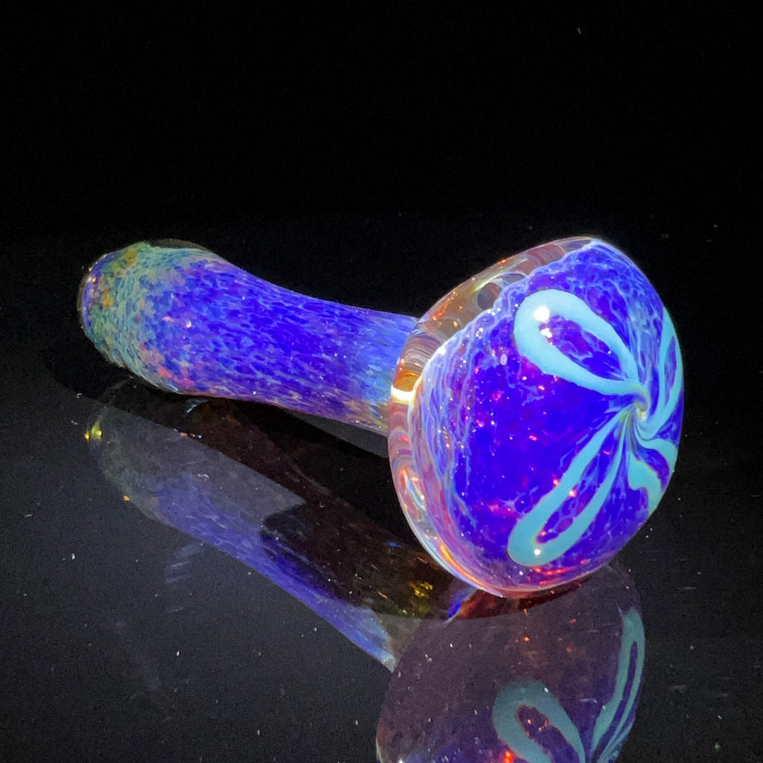 Purple Magic Flower Pipe Glass Pipe Beezy Glass   