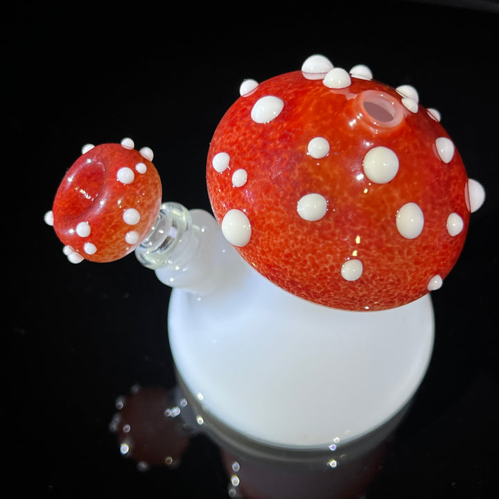 Toadstool Mini Rig Glass Pipe Fiona Phoenix Fire   