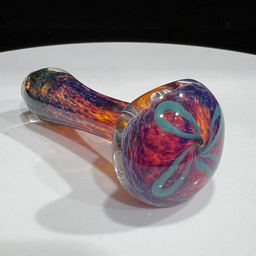 Purple Magic Flower Pipe Glass Pipe Beezy Glass   