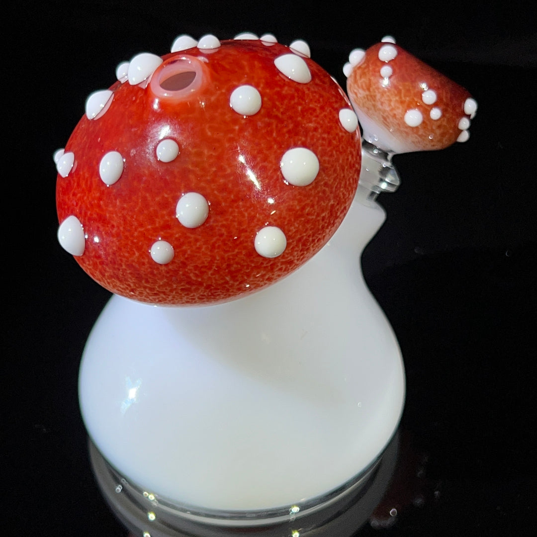 Toadstool Mini Rig Glass Pipe Fiona Phoenix Fire   