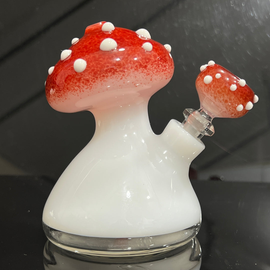 Toadstool Mini Rig Glass Pipe Fiona Phoenix Fire   