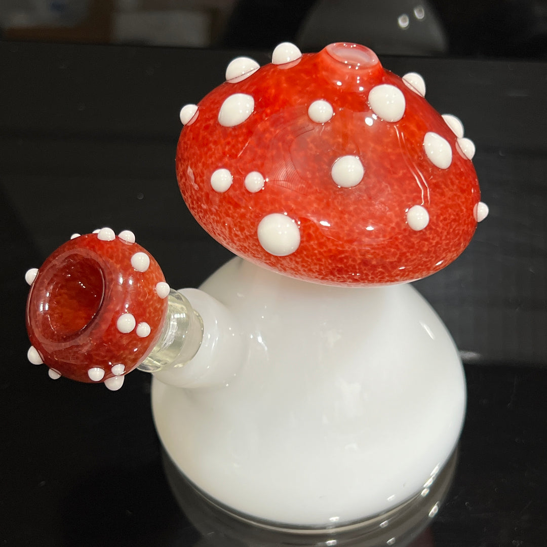 Toadstool Mini Rig Glass Pipe Fiona Phoenix Fire   