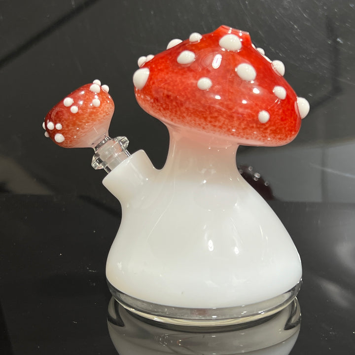 Toadstool Mini Rig Glass Pipe Fiona Phoenix Fire   