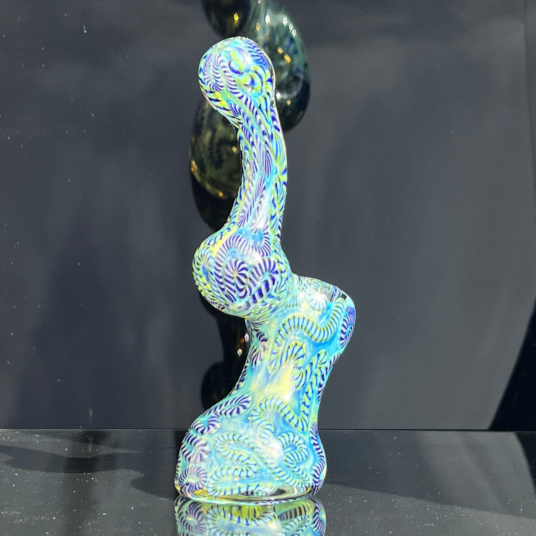 Sherlock Bubbler Glass Pipe Tiny Mike