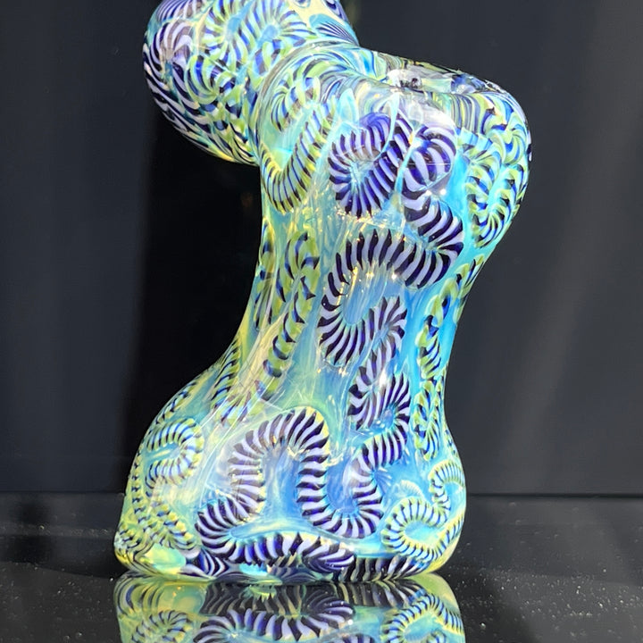 Sherlock Bubbler Glass Pipe Tiny Mike