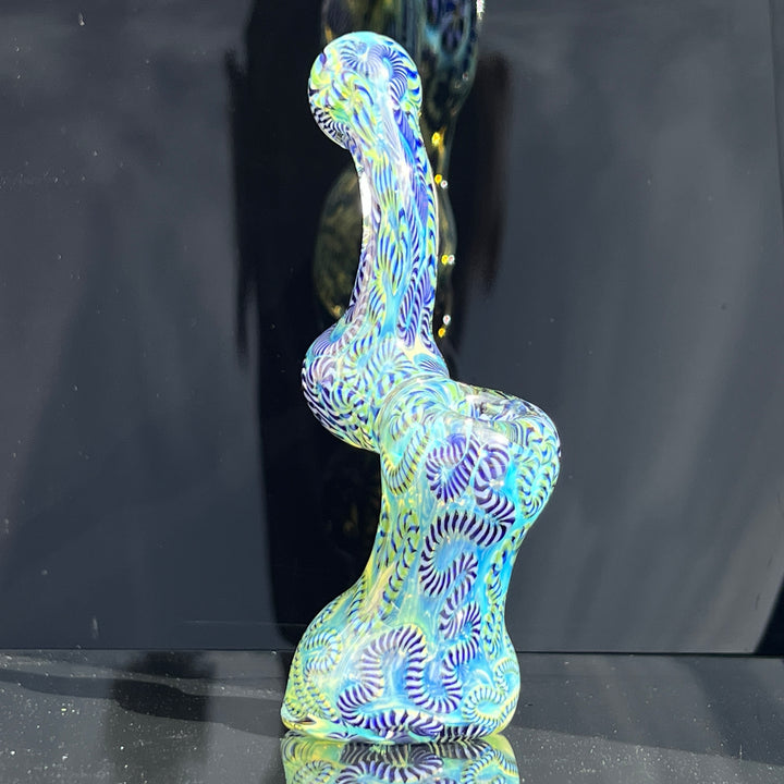 Sherlock Bubbler Glass Pipe Tiny Mike