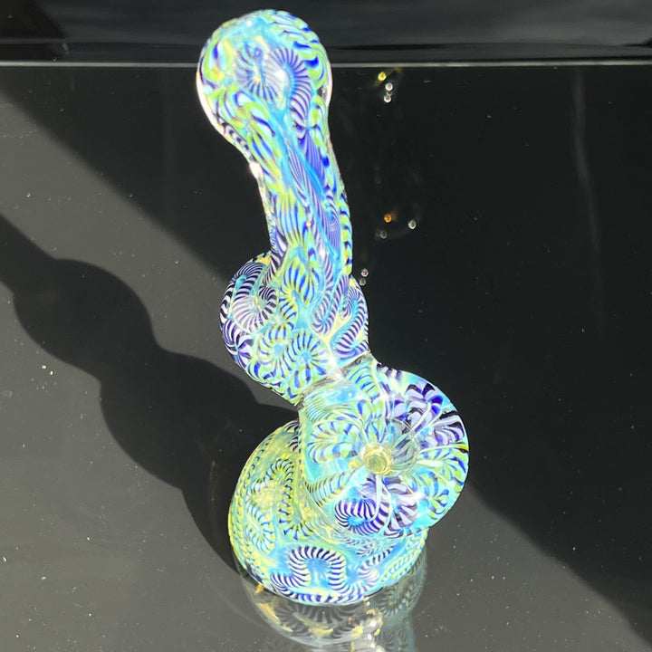 Sherlock Bubbler Glass Pipe Tiny Mike