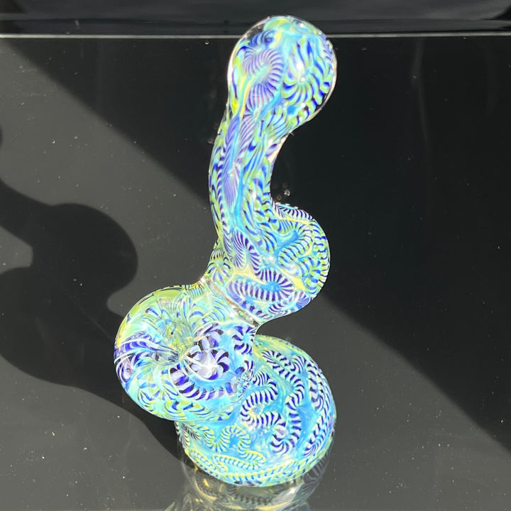 Sherlock Bubbler Glass Pipe Tiny Mike