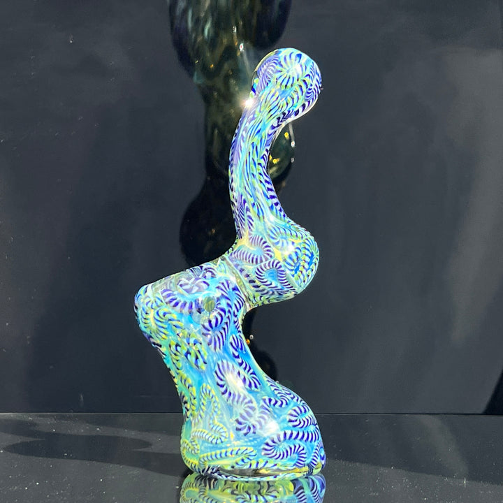 Sherlock Bubbler Glass Pipe Tiny Mike
