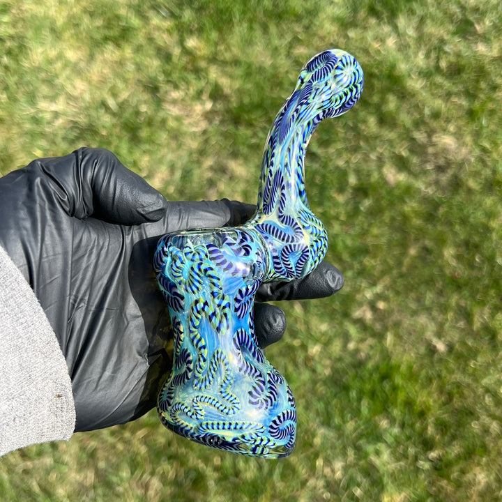 Sherlock Bubbler Glass Pipe Tiny Mike