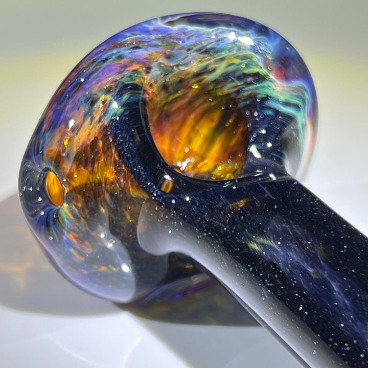 Blue Sea Sparkle Pipe Glass Pipe Beezy Glass   