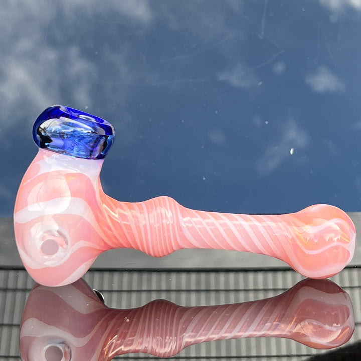 Shad Ryan Candy Stripe Hammer Glass Pipe Shad Ryan   