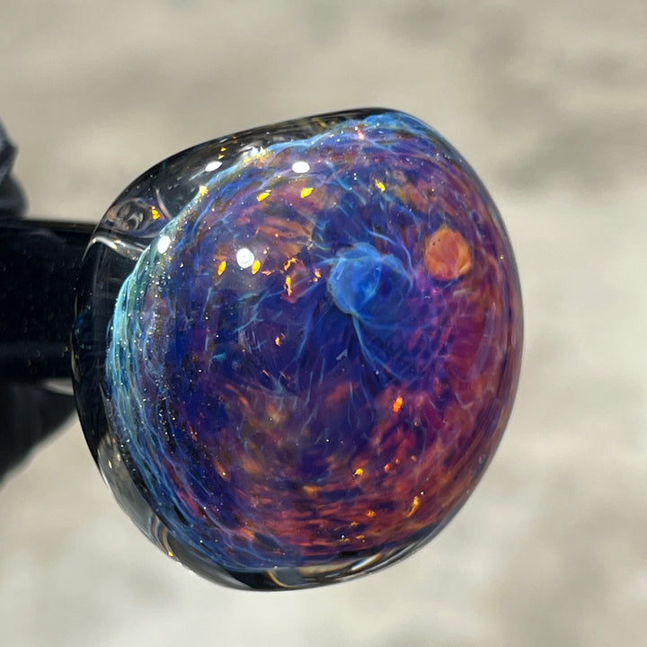 Blue Sea Sparkle Pipe Glass Pipe Beezy Glass   