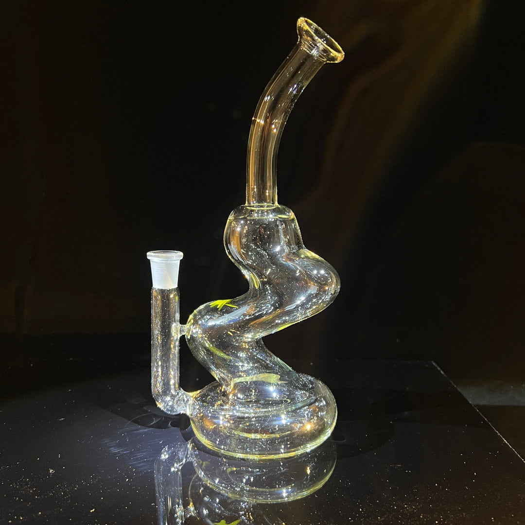 Solid Glass 11" Zong Bubbler Glass Pipe Solid Glass   