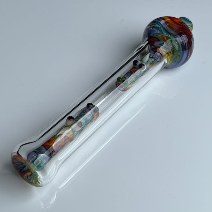 Wig Wag Double Dragon Glass Pipe Gus Glass   