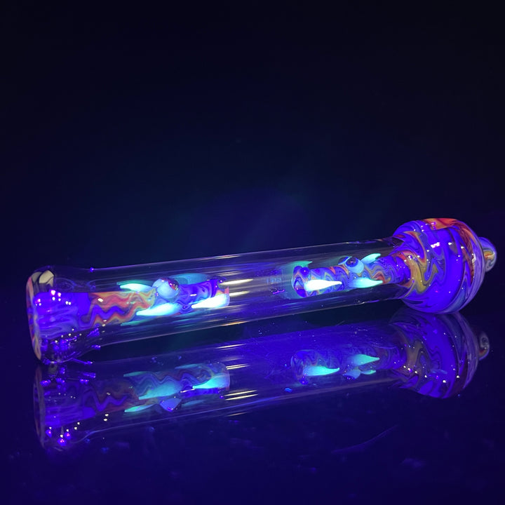 Wig Wag Double Dragon Glass Pipe Gus Glass   