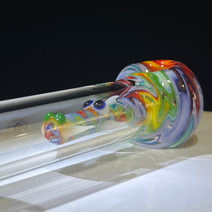 Wig Wag Double Dragon Glass Pipe Gus Glass   