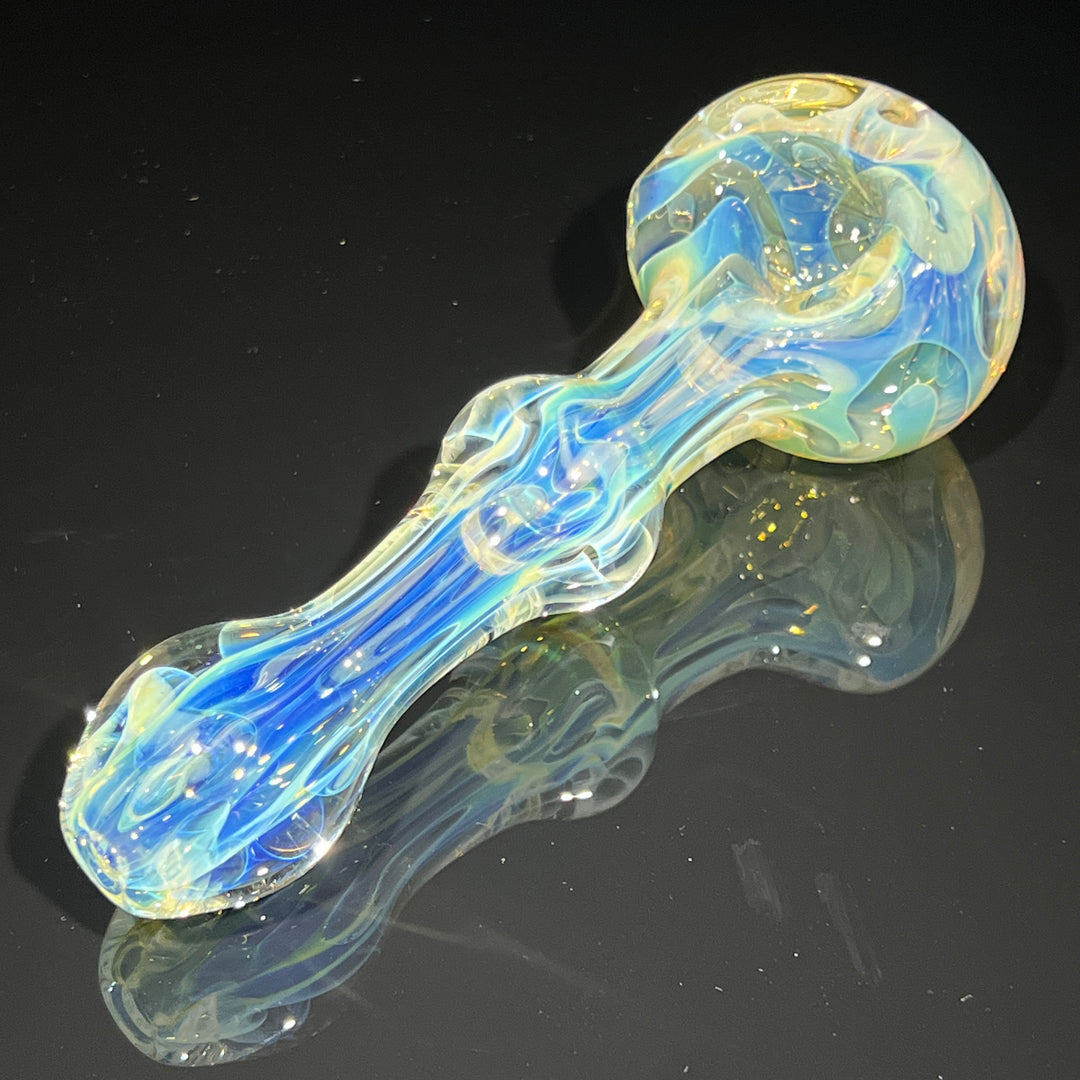 Large Ghost Flame Maria Pipe Glass Pipe Tiny Mike