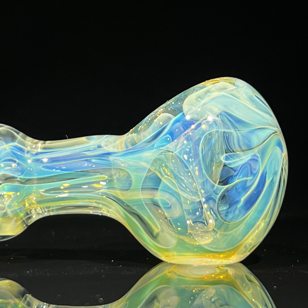 Large Ghost Flame Maria Pipe Glass Pipe Tiny Mike