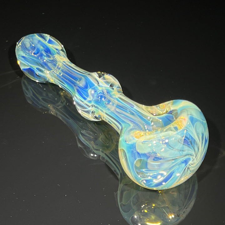 Large Ghost Flame Maria Pipe Glass Pipe Tiny Mike