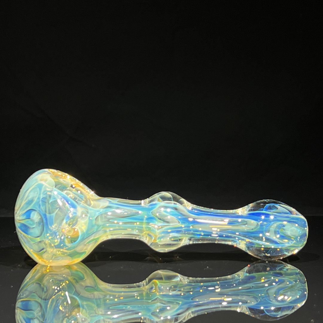 Large Ghost Flame Maria Pipe Glass Pipe Tiny Mike