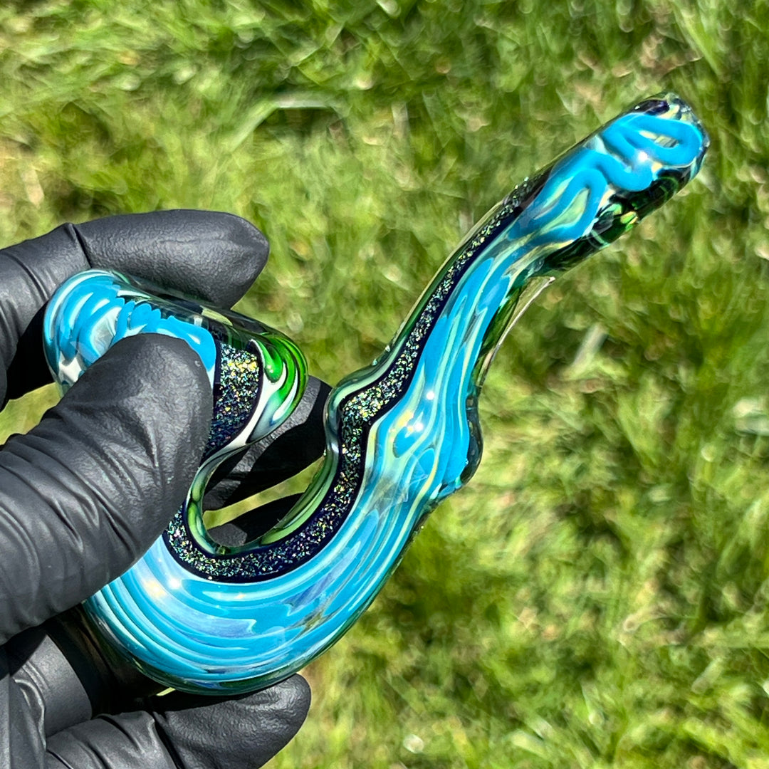 Inside Out Dichro Glass Sherlock 7 Glass Pipe Jeff Cooper   